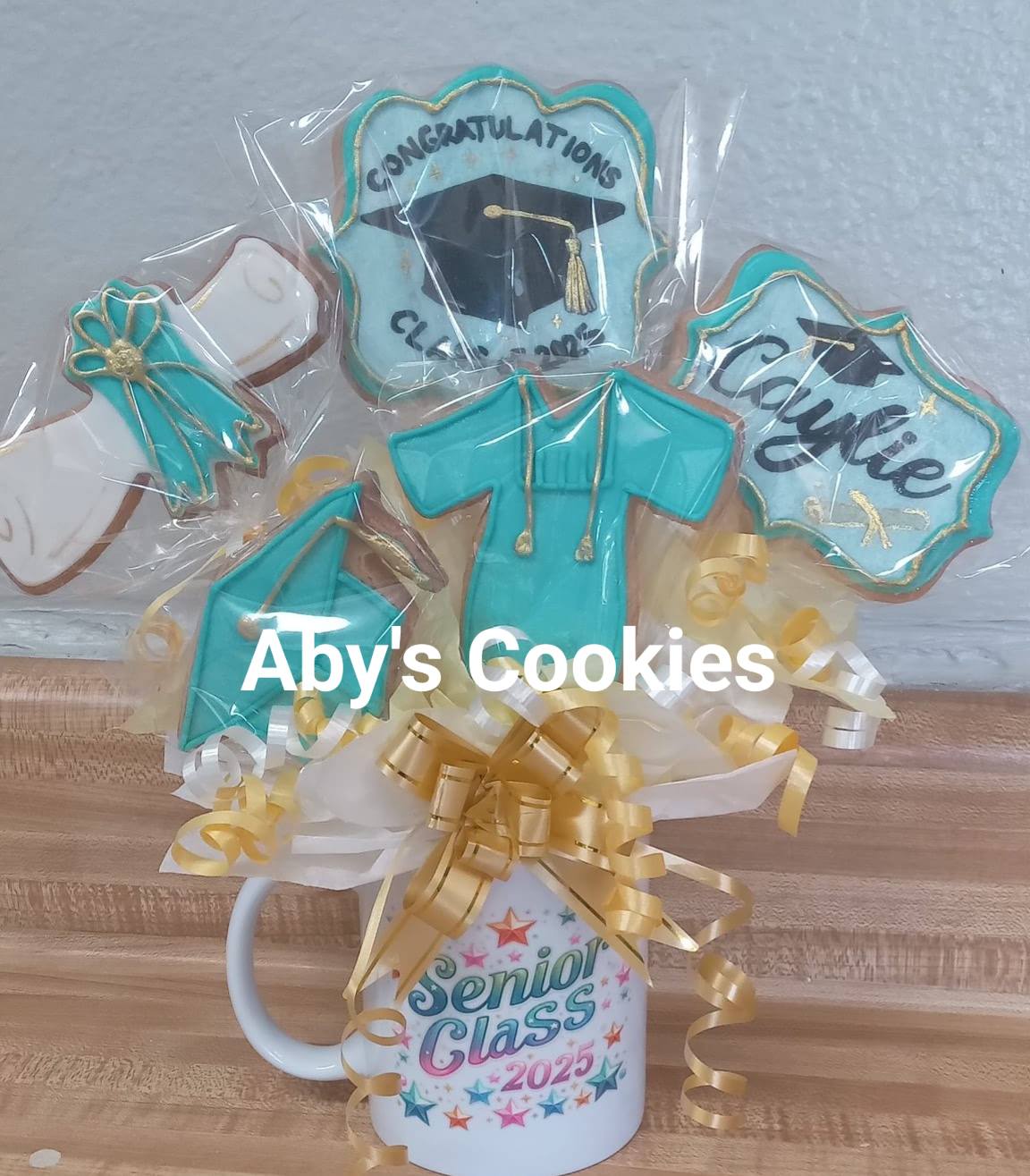 🎓 Taza de Graduación Universitaria 2025 con Galletas y Llavero Personalizado